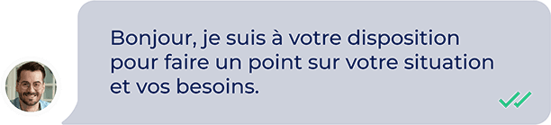 Disponible pour répondre