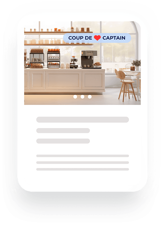 Exemple d'annonce Captain