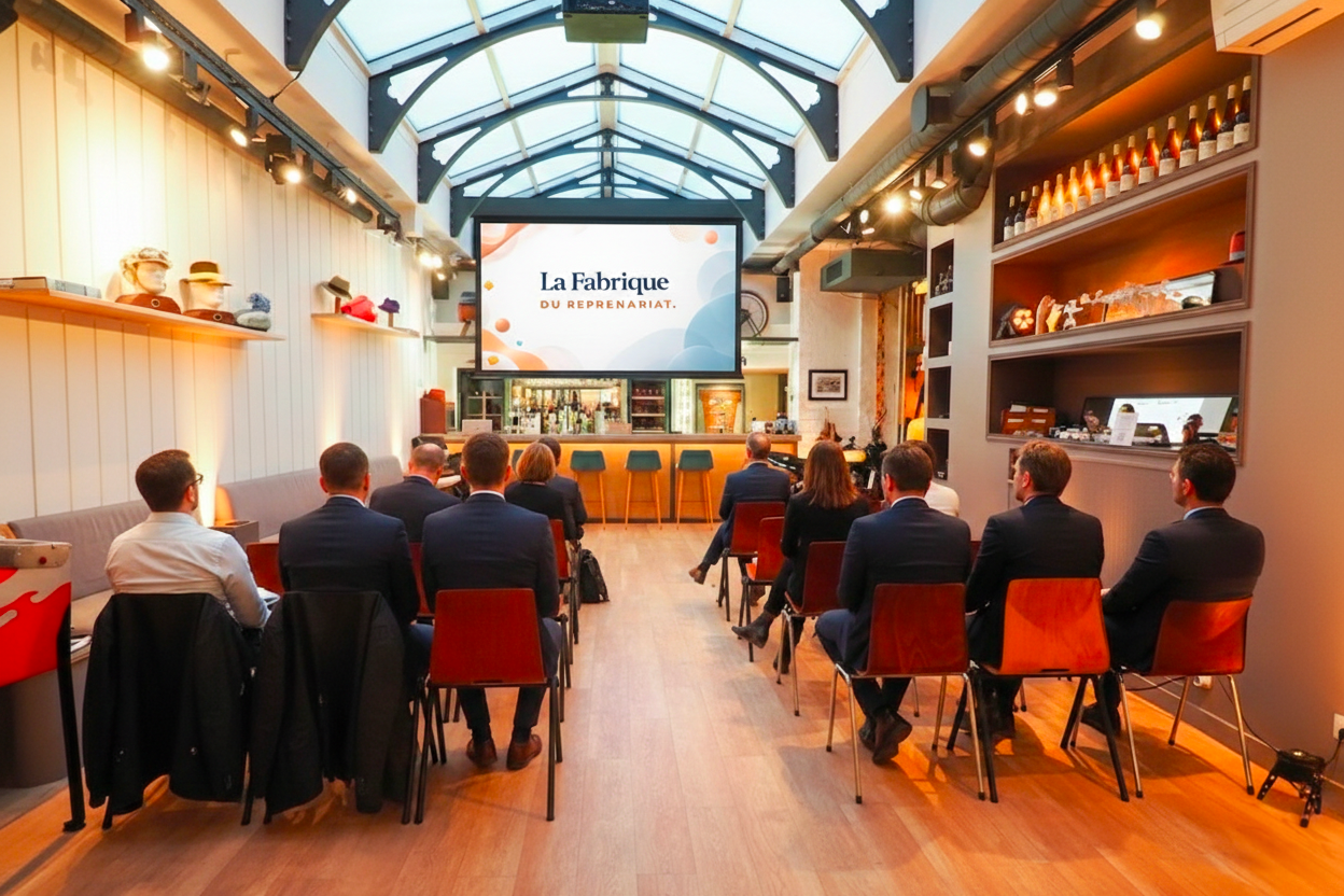 Formation à La Fabrique du Reprenariat, le lieu Captain dédié à la reprise d'entreprise à Paris